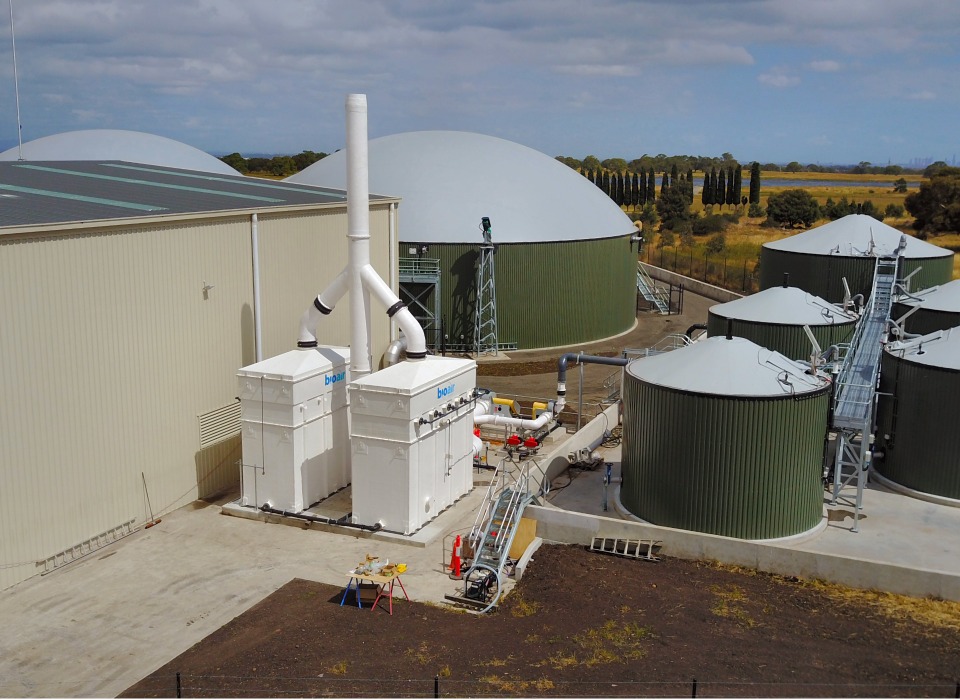 EcoFilter equipment at a waste-to-energy facility in Australia